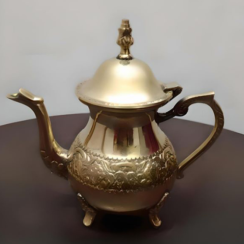 brass teapot - Achha Initiative